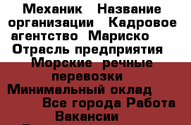 Механик › Название организации ­ Кадровое агентство "Мариско-2" › Отрасль предприятия ­ Морские, речные перевозки › Минимальный оклад ­ 197 400 - Все города Работа » Вакансии   . Башкортостан респ.,Баймакский р-н